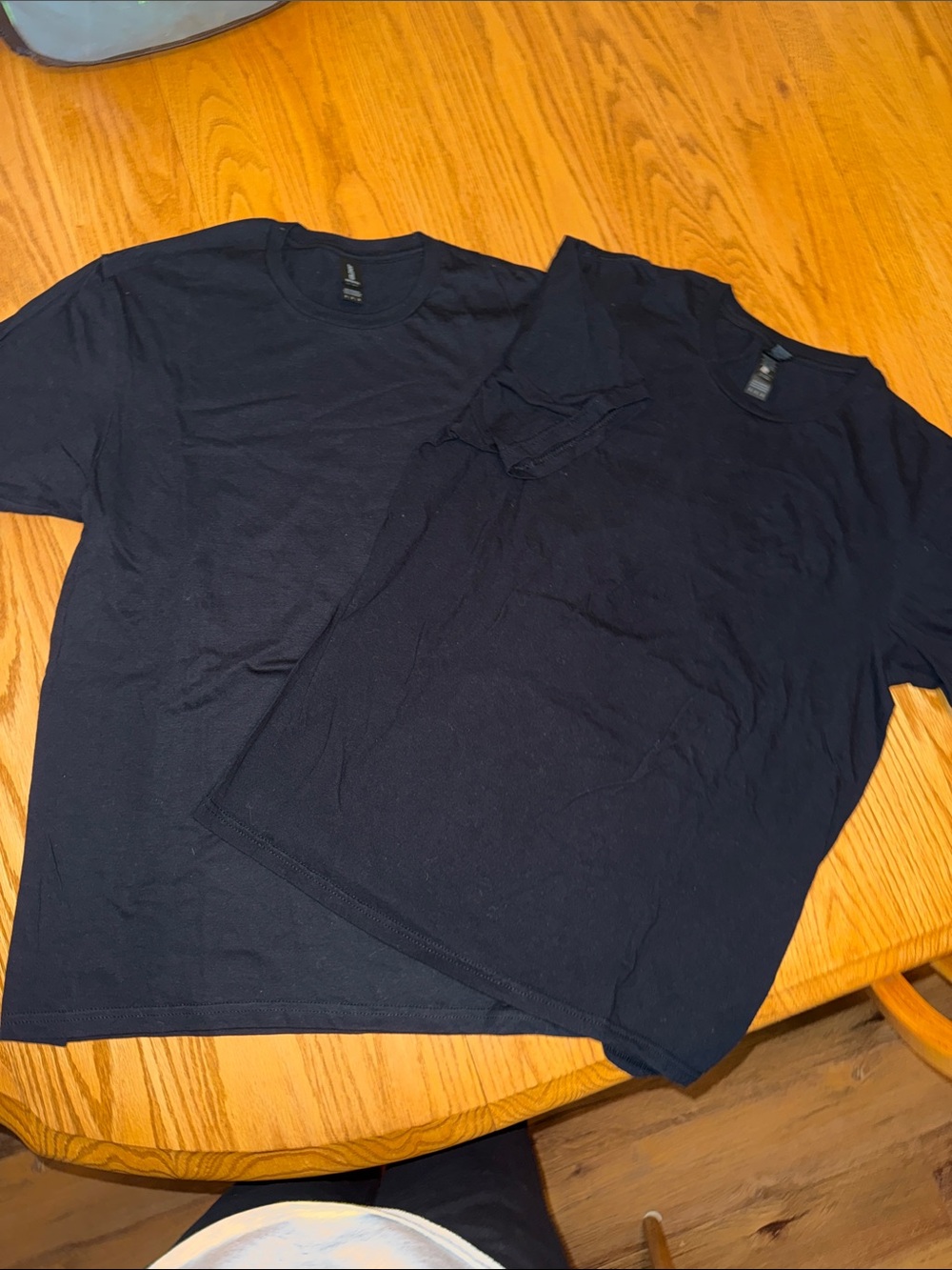 Gildan Black Short Sleeve Crew Neck T-Shirts - 2-Pack
